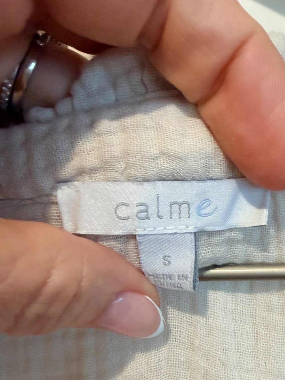 Calme by Johnny Was Tunic Style Popover Dress Size Small (oversized) - Picture 2 of 5